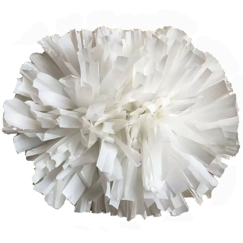 Cheerleading Pom Pom - 2 Stuks, Wenhan Sport Witte Cheerleading