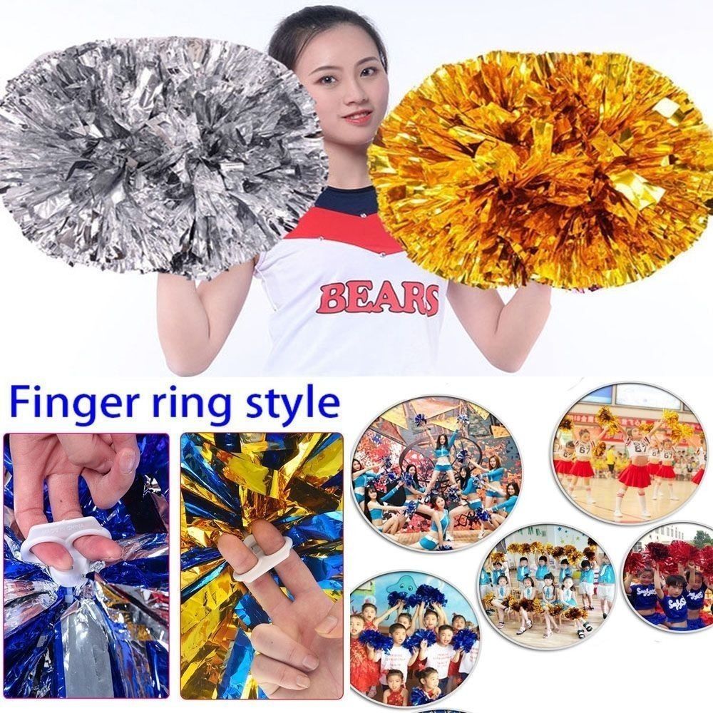 Cheerleading Pom Pom - 25cm Game Pom Poms PET Come