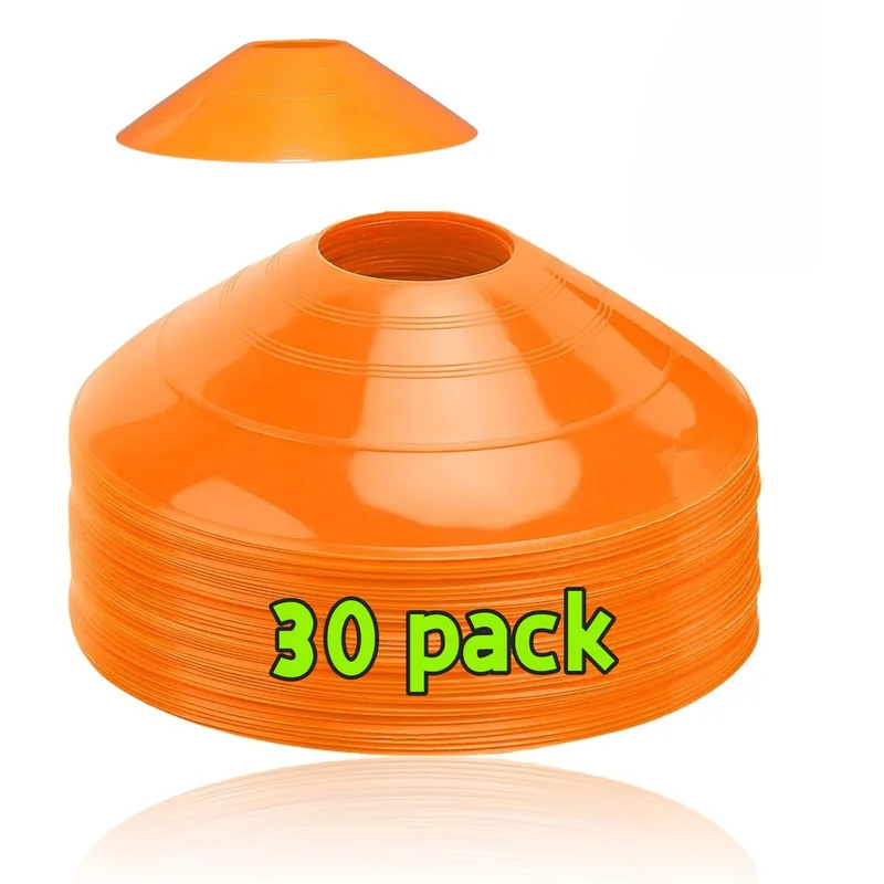 Football Training Cone - 30 stuks voetbal trainingsplaten, voetbal kegels,