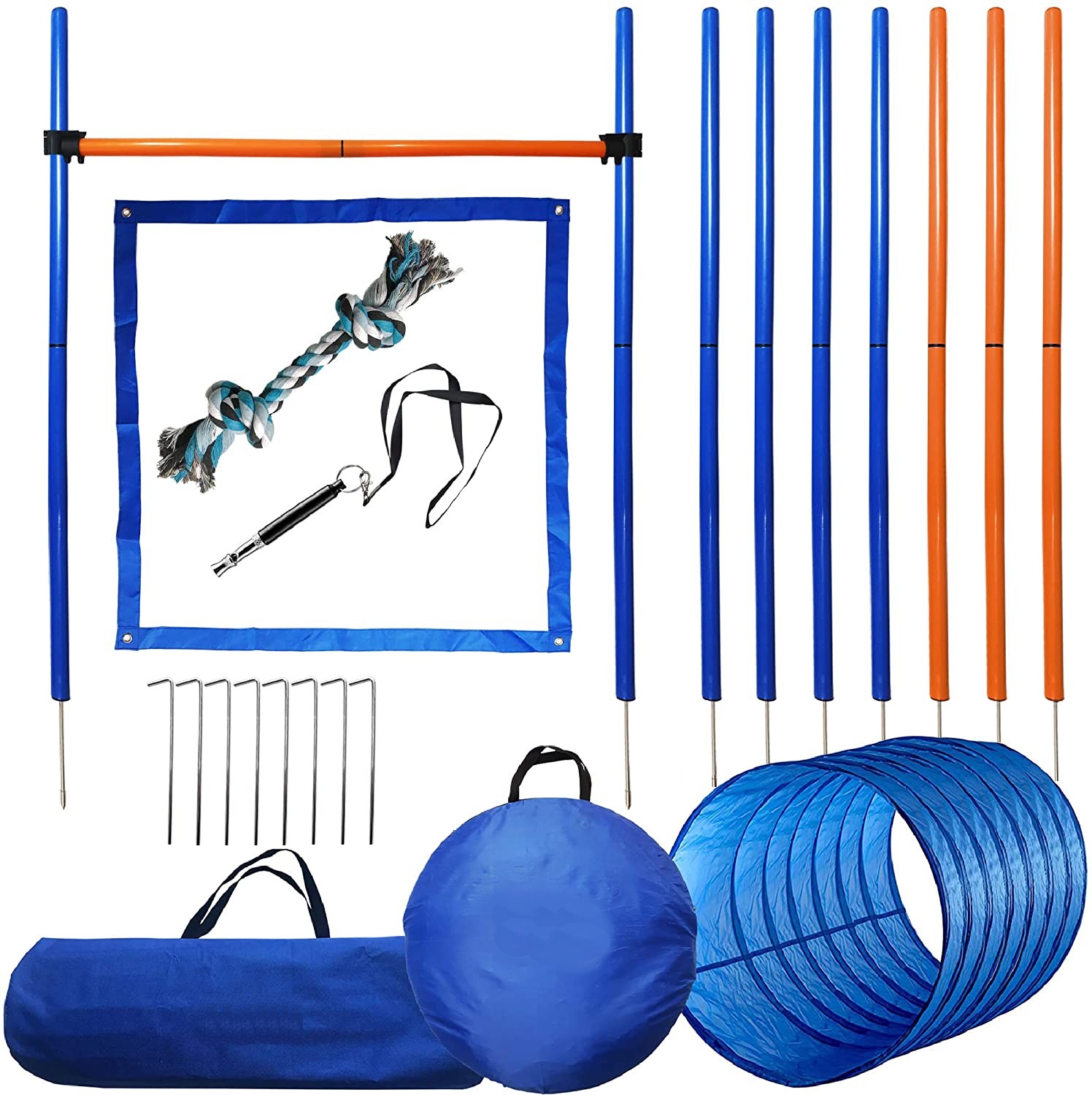 Agility Hurdle Set - Huisdier Hond Behendigheid Uitrusting Set Hindernis