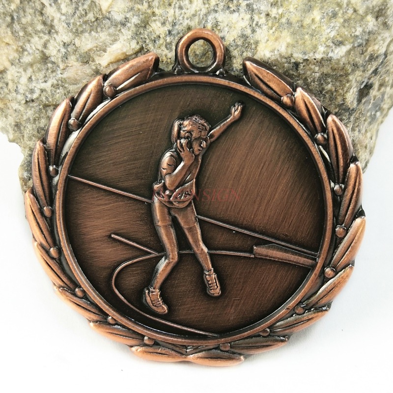 Shot Put Metal - Vrouw Kogelwerpen Medaille Metalen Kinderen Medaille