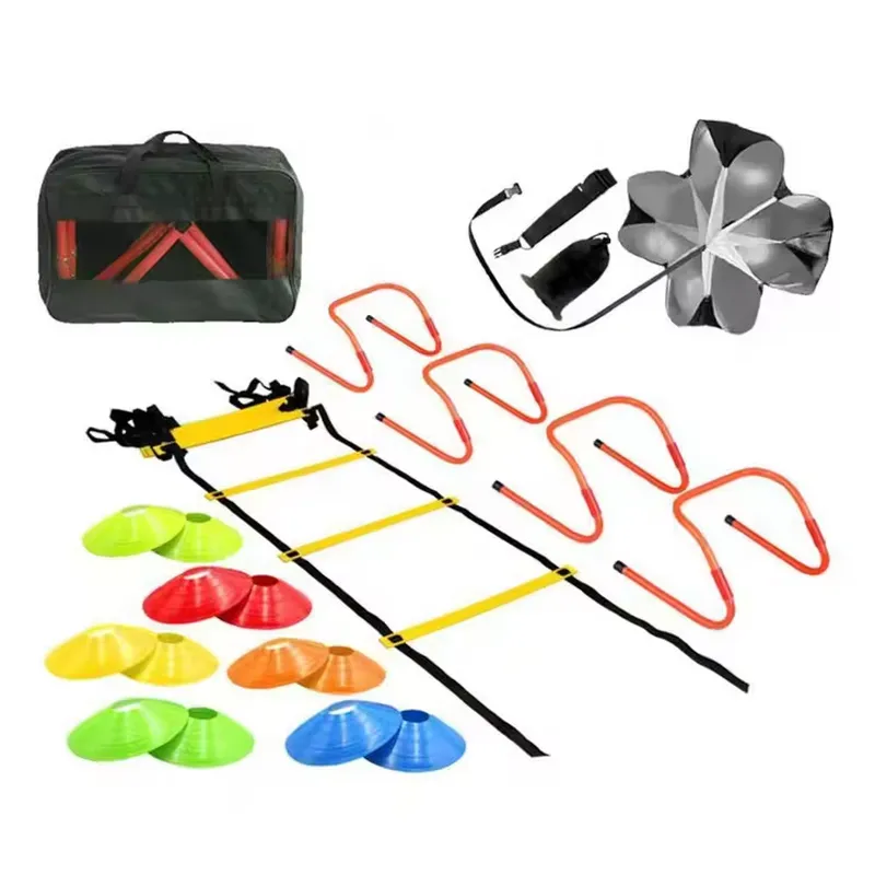Agility Hurdle Set - ActEarlier Voetbal Snelheidstraining Set 12 Cones