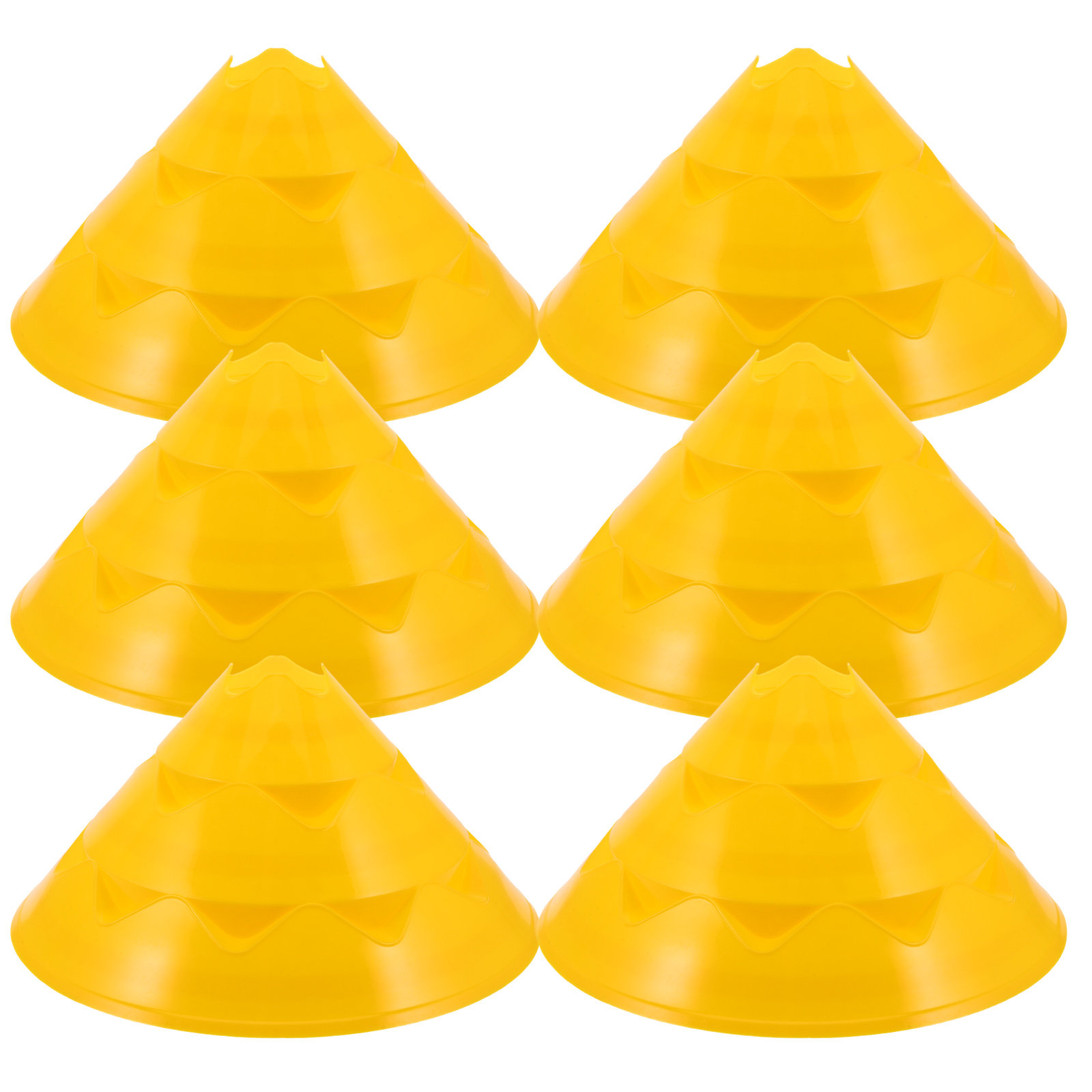 Football Training Cone - 6 Stuks Voetbal Training Cones 11.59x7.39
