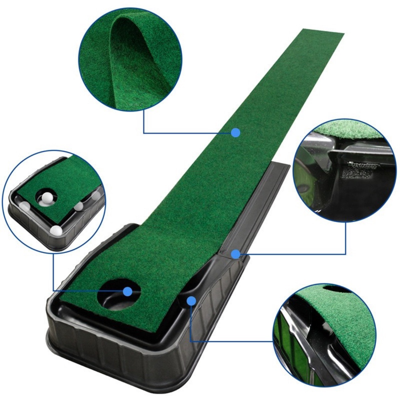 Putting Mat: perfecte golfvaar - Golf Putting Mat recensie en prijs