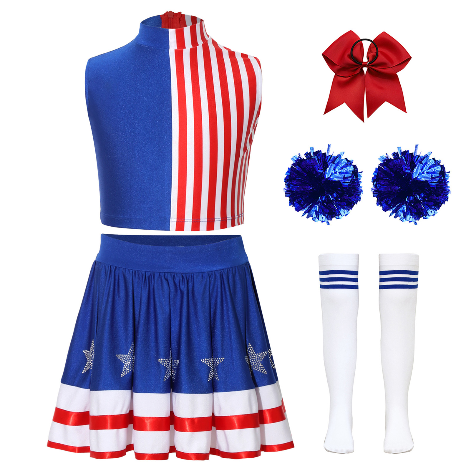 Cheerleading-outfit voor kinde - Cheerleading Pom Pom recensie en prijs