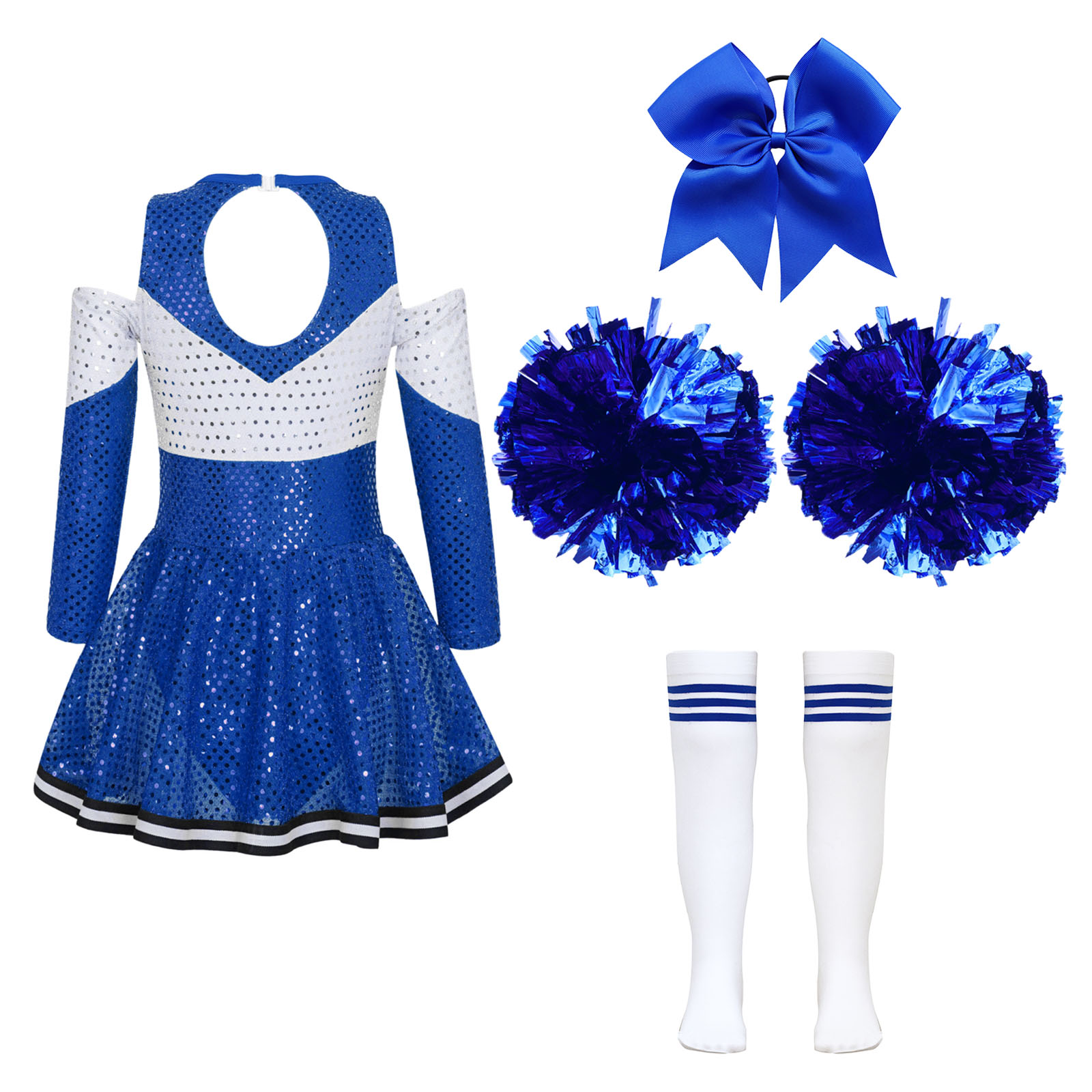 Kinderen Meisjes Cheerleader K - Cheerleading Pom Pom recensie en prijs