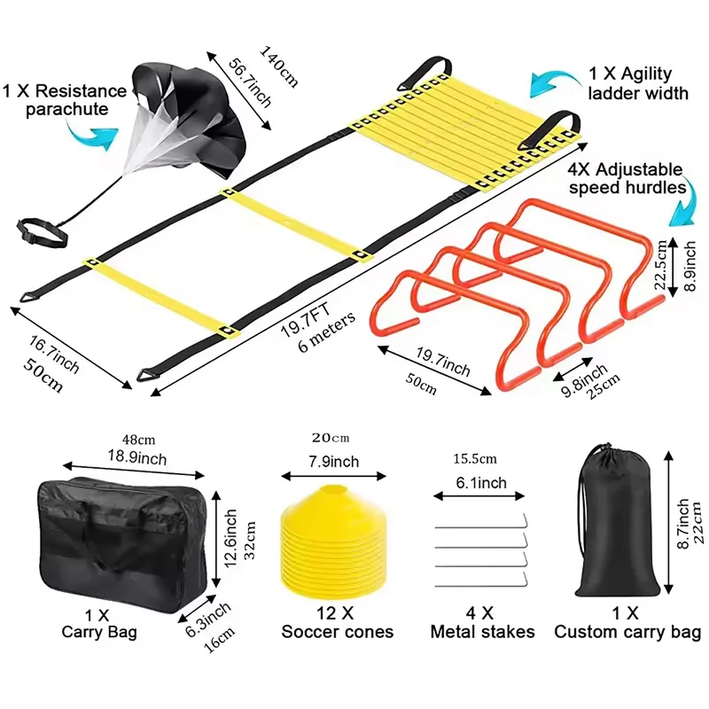 ActEarlier Voetbal Snelheidstr - Agility Hurdle Set recensie en prijs