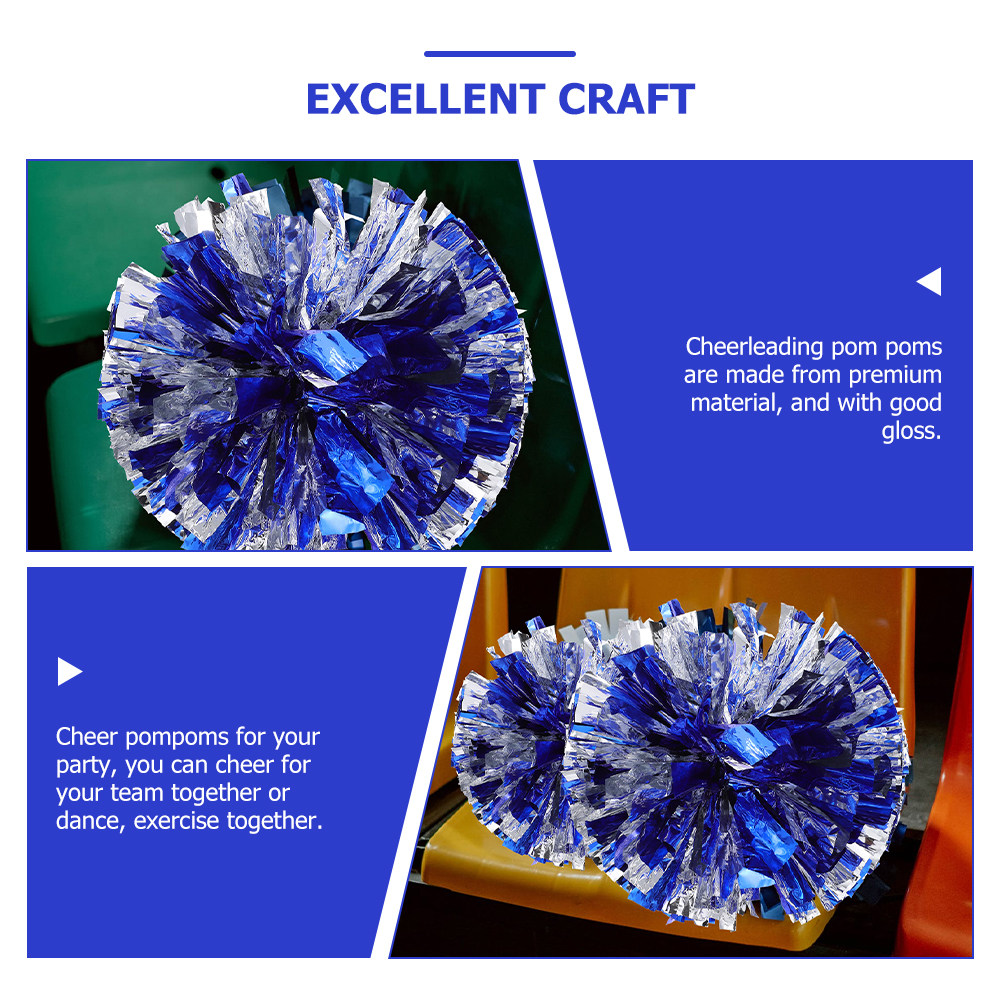 6 stuks Cheerleading Pom Poms  - Cheerleading Pom Pom recensie en prijs