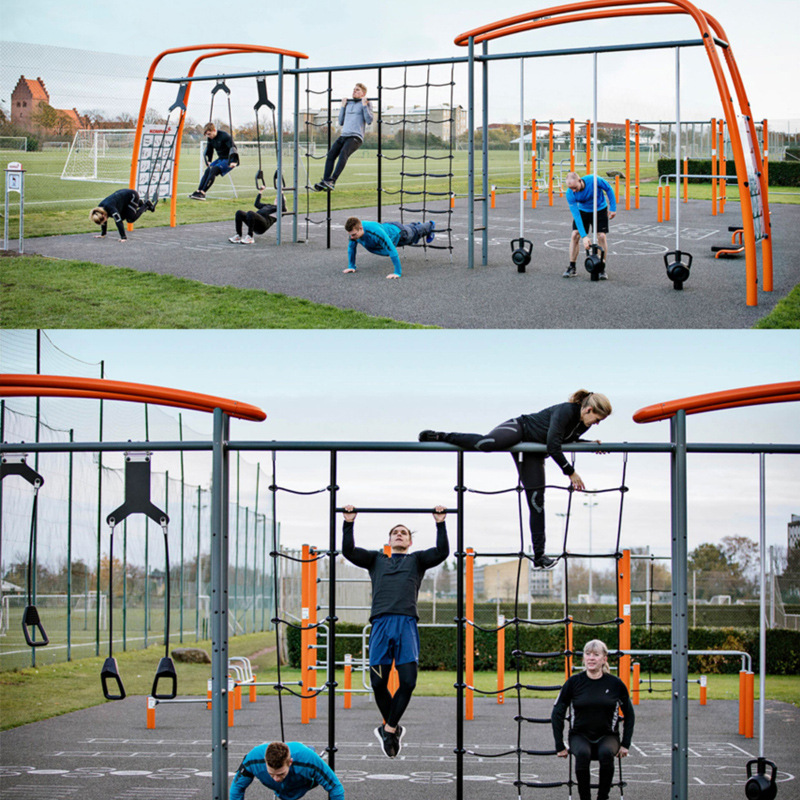 Combinatie van buitenfitnessap - Sports Equipment And Facilities recensie en prijs
