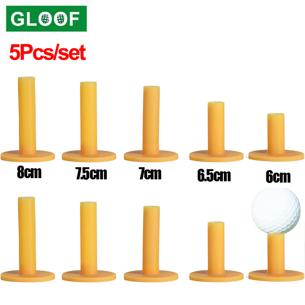 5 stk/set rubberen golftees, g - Golf Putting Mat recensie en prijs
