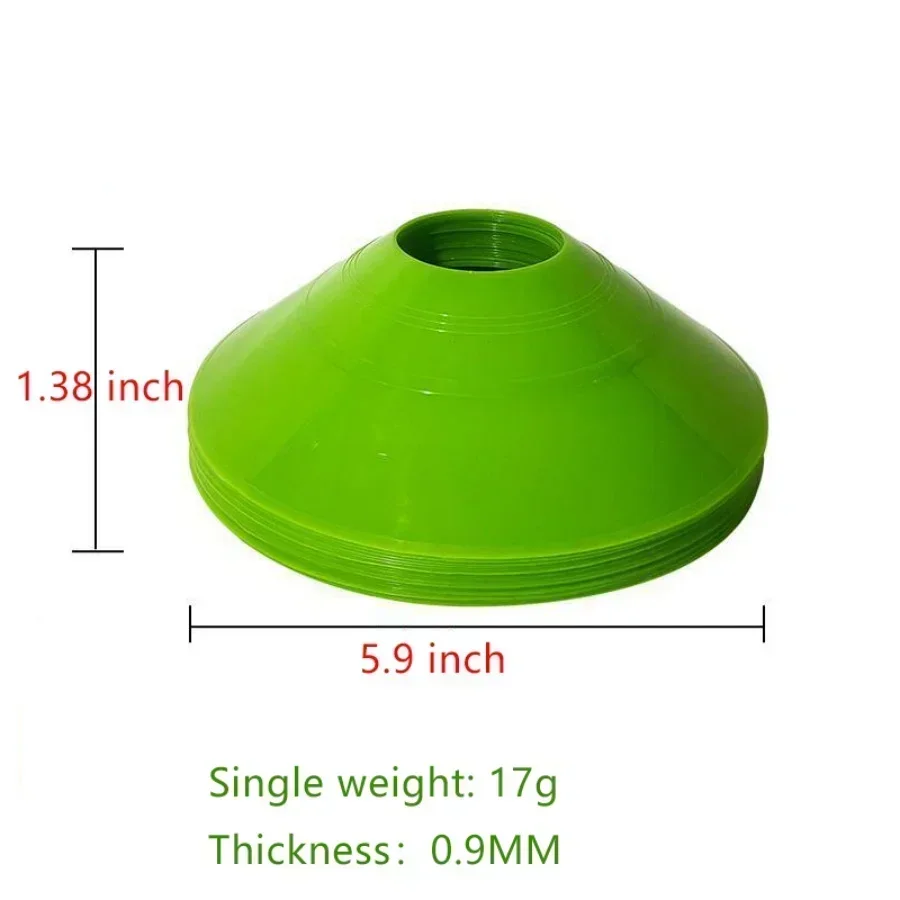 10 Stuks Voetbal Kegels Disc V - Football Training Cone recensie en prijs