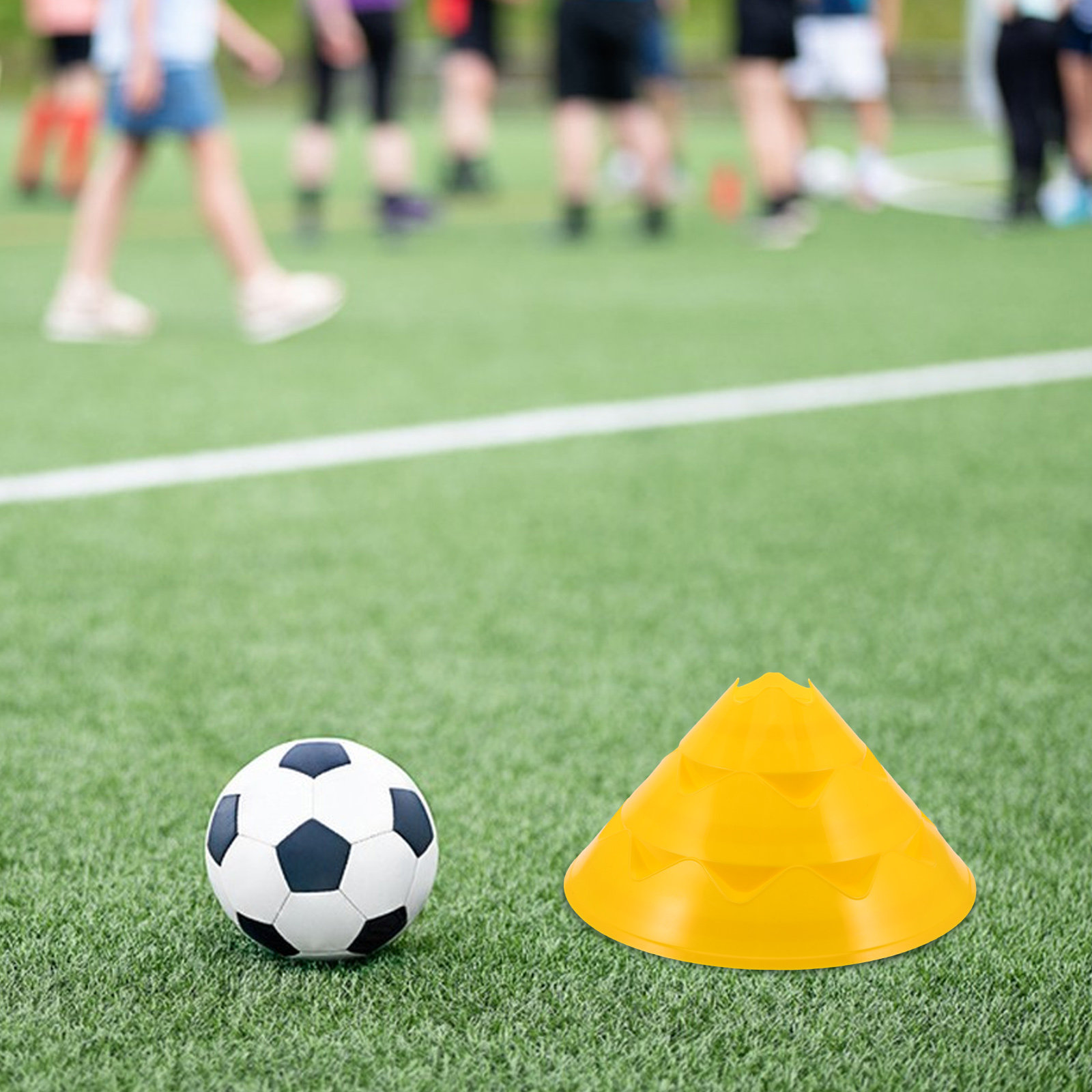 6 Stuks Voetbal Training Cones - Football Training Cone recensie en prijs