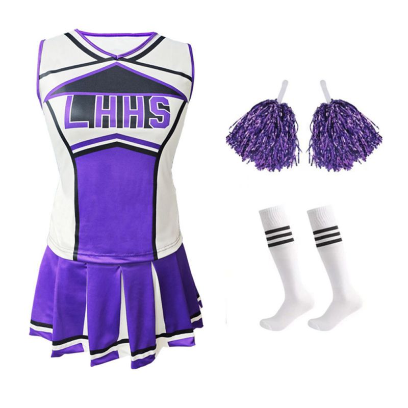 Dames Cheerleaderkostuum Unifo - Cheerleading Pom Pom recensie en prijs
