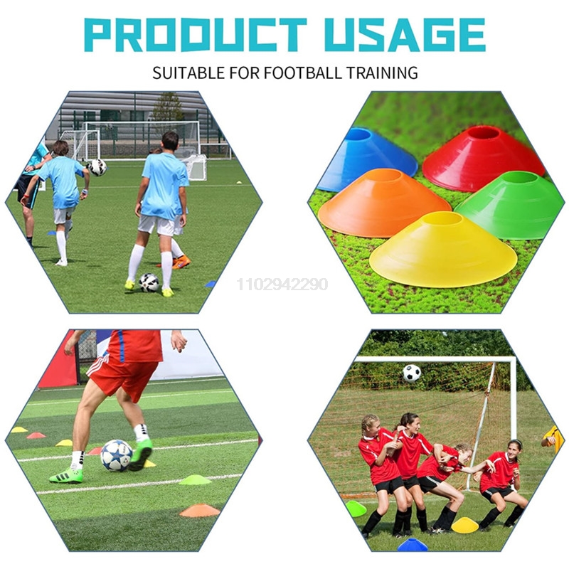 10/50 Stuks Disc Kegels Traini - Football Training Cone recensie en prijs