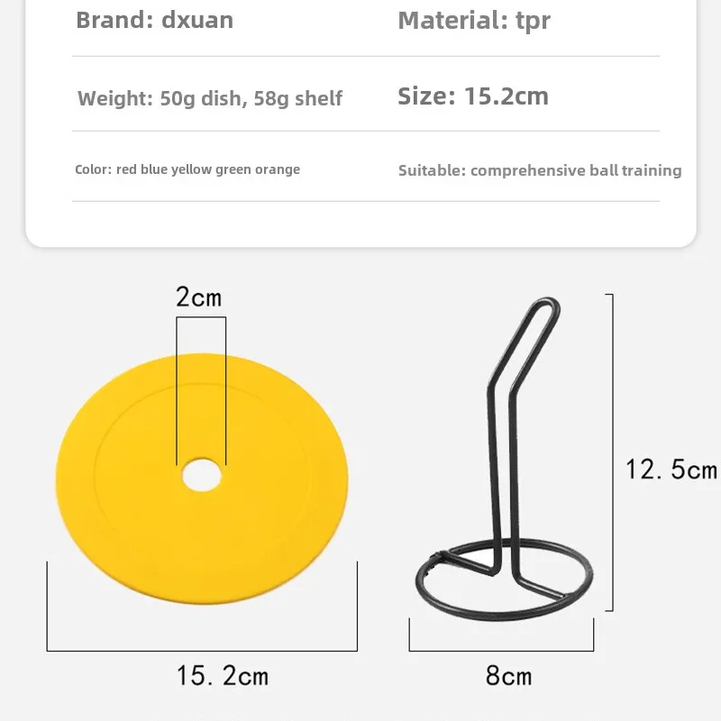 Voetbal Platte Kegels Marker D - Football Training Cone recensie en prijs