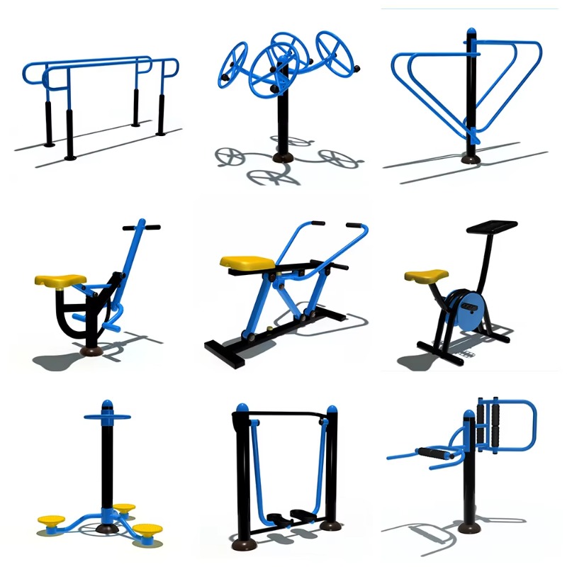 Rvs buitensport- en fitnessfac - Sports Equipment And Facilities recensie en prijs