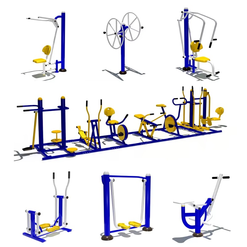 Rvs buitensport- en fitnessfac - Sports Equipment And Facilities recensie en prijs