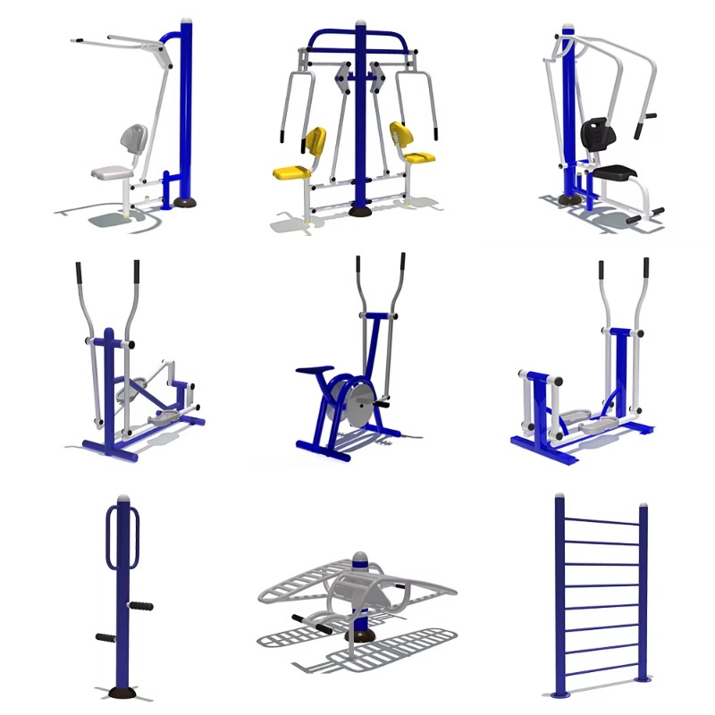 Rvs buitensport- en fitnessfac - Sports Equipment And Facilities recensie en prijs