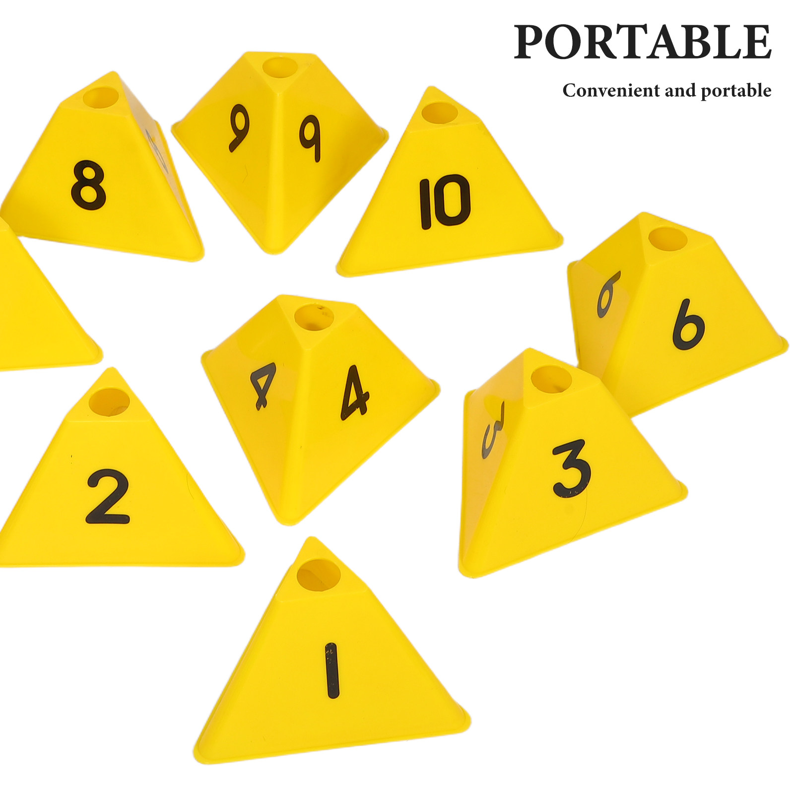 10 stuks voetbal trainingsmark - Football Training Cone recensie en prijs