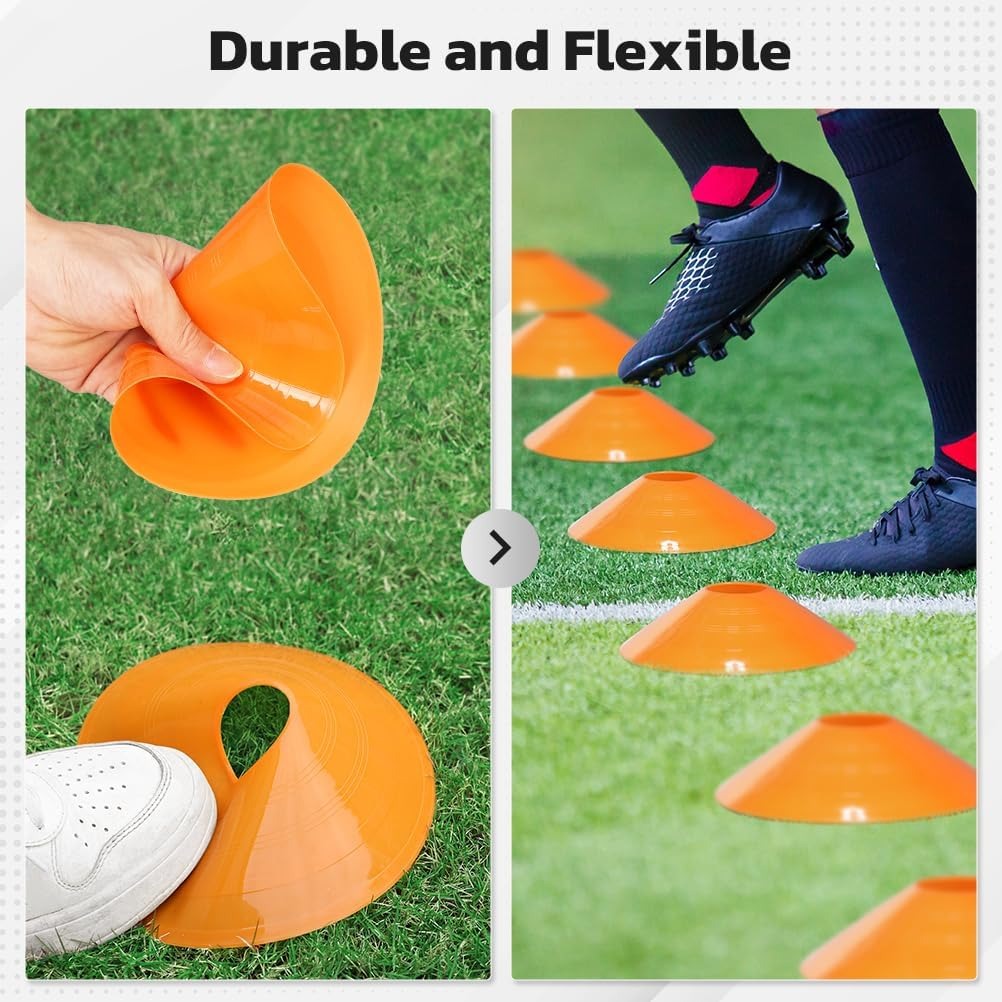 25 stuks voetbalkegels, voetba - Football Training Cone recensie en prijs